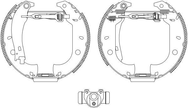 HELLA PAGID Jarrukenkäsarja 8DB 355 003-631